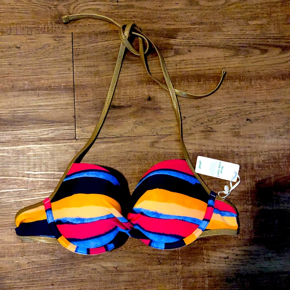 NWT Aerie Push-up swimsuit top size 34B